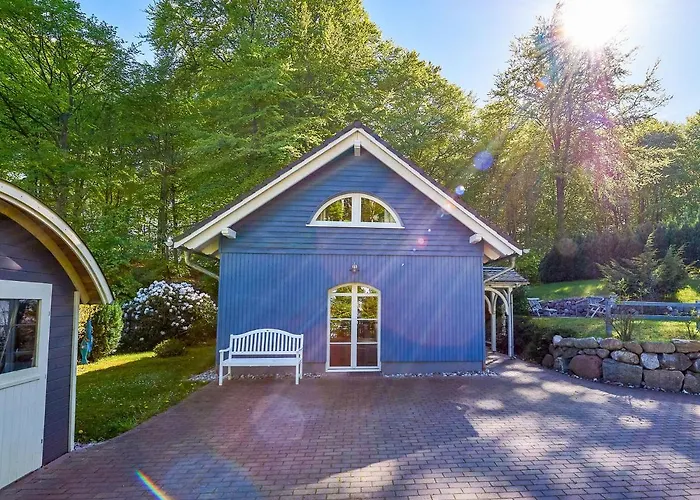 بيت للعطل Blaues Strandhaus