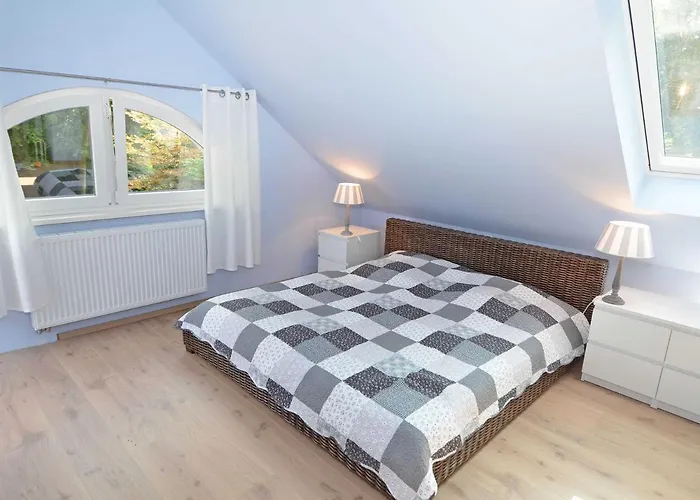 بيت للعطل Blaues Strandhaus *